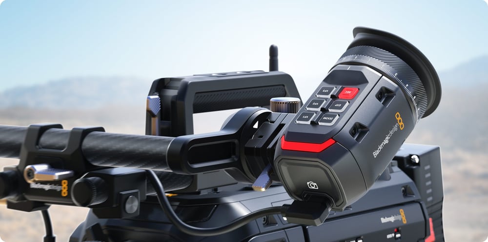 Blackmagic Design URSA Cine EVF – OLED displej a štvorčlenná dioptria