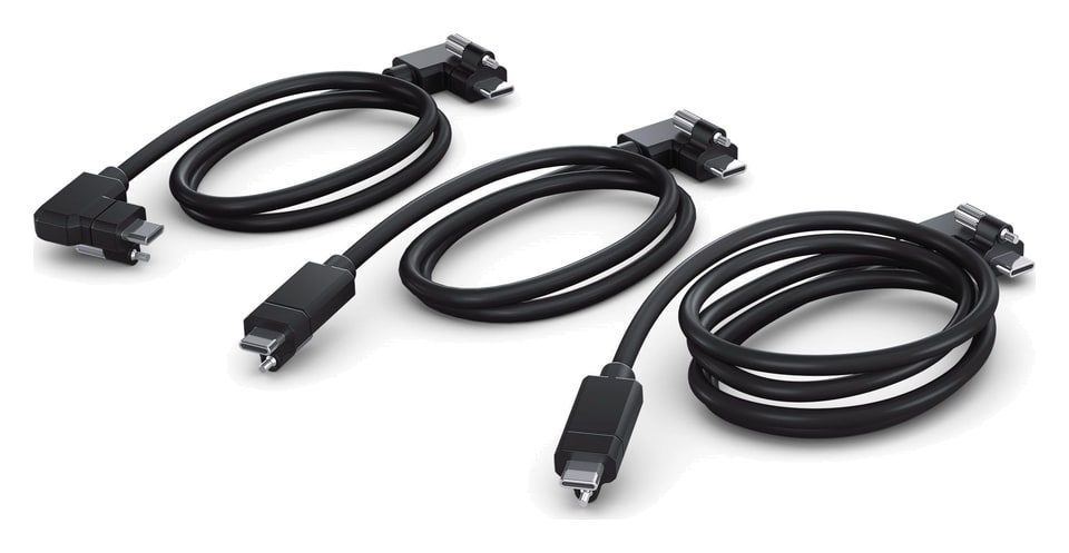 Blackmagic Design URSA Cine EVF – Tri káble USB-C a očnica
