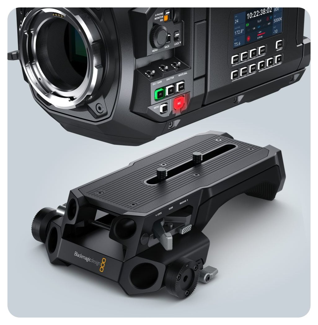 Blackmagic URSA Cine Baseplate 19 – Rýchle nasadenie kamery