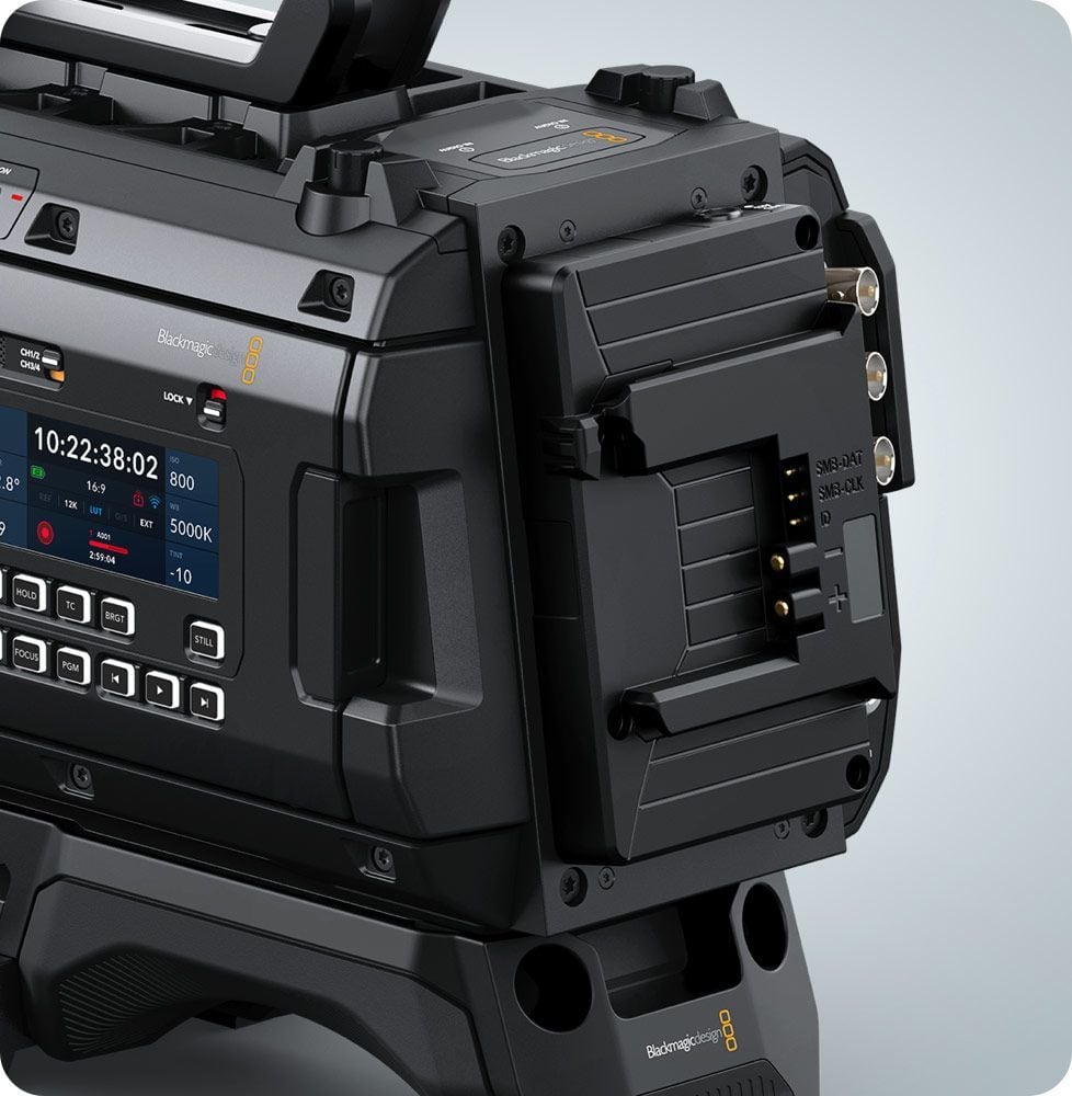 Blackmagic Design URSA Cine Battery Plate B Mount – Doštička na zadnej strane kamery