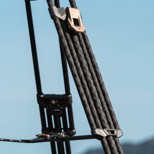 Tilta 75mm Cine Fluid Head with 2-Stage One Touch Carbon Fiber Tripod Legs (12KG)