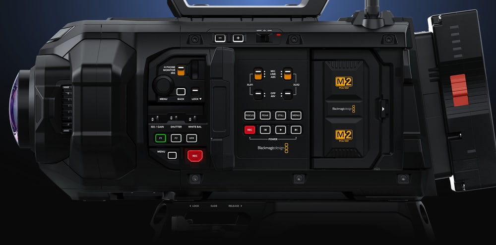 Blackmagic URSA Cine Immersive – Telo platformy URSA Cine