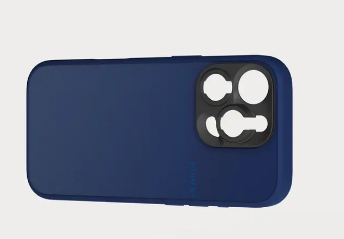 Moment Camera Case iPhone 16 Pro Max Indigo, pohled od fotoaparátů