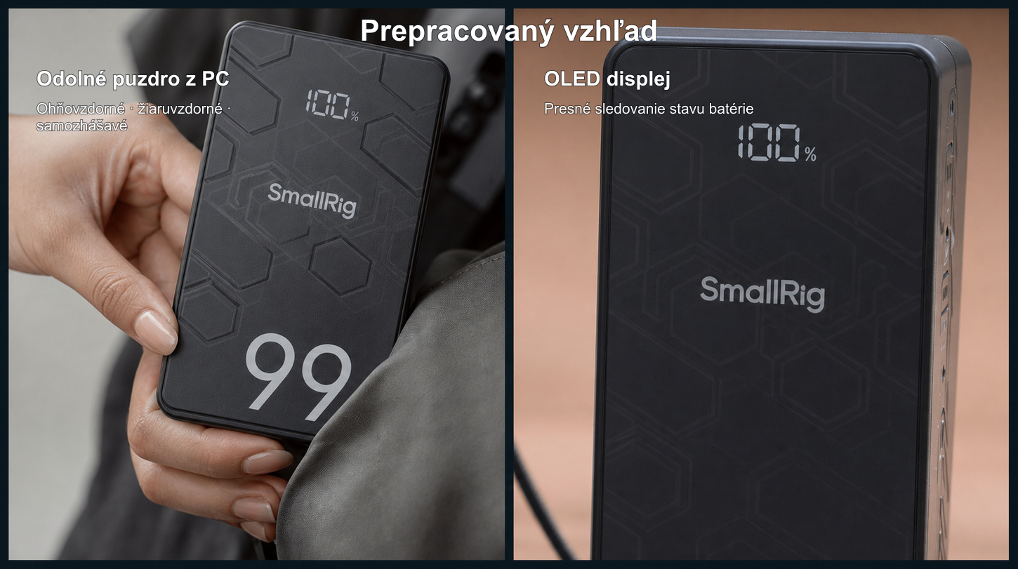 Preložená produktová infografika SmallRig VB99 SE 8/11