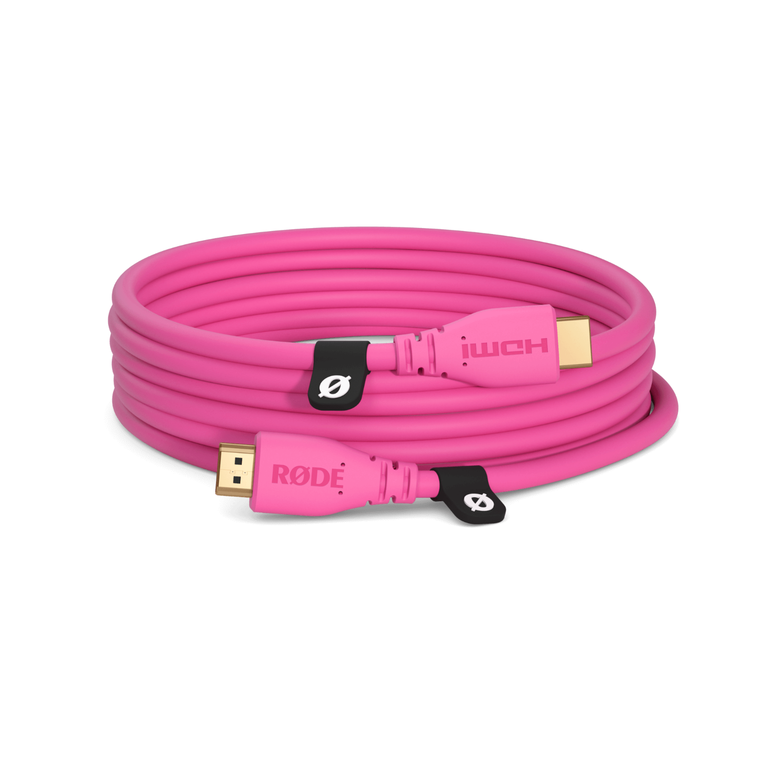 RØDE HDMI kabel 3 m, růžový – celkový pohled