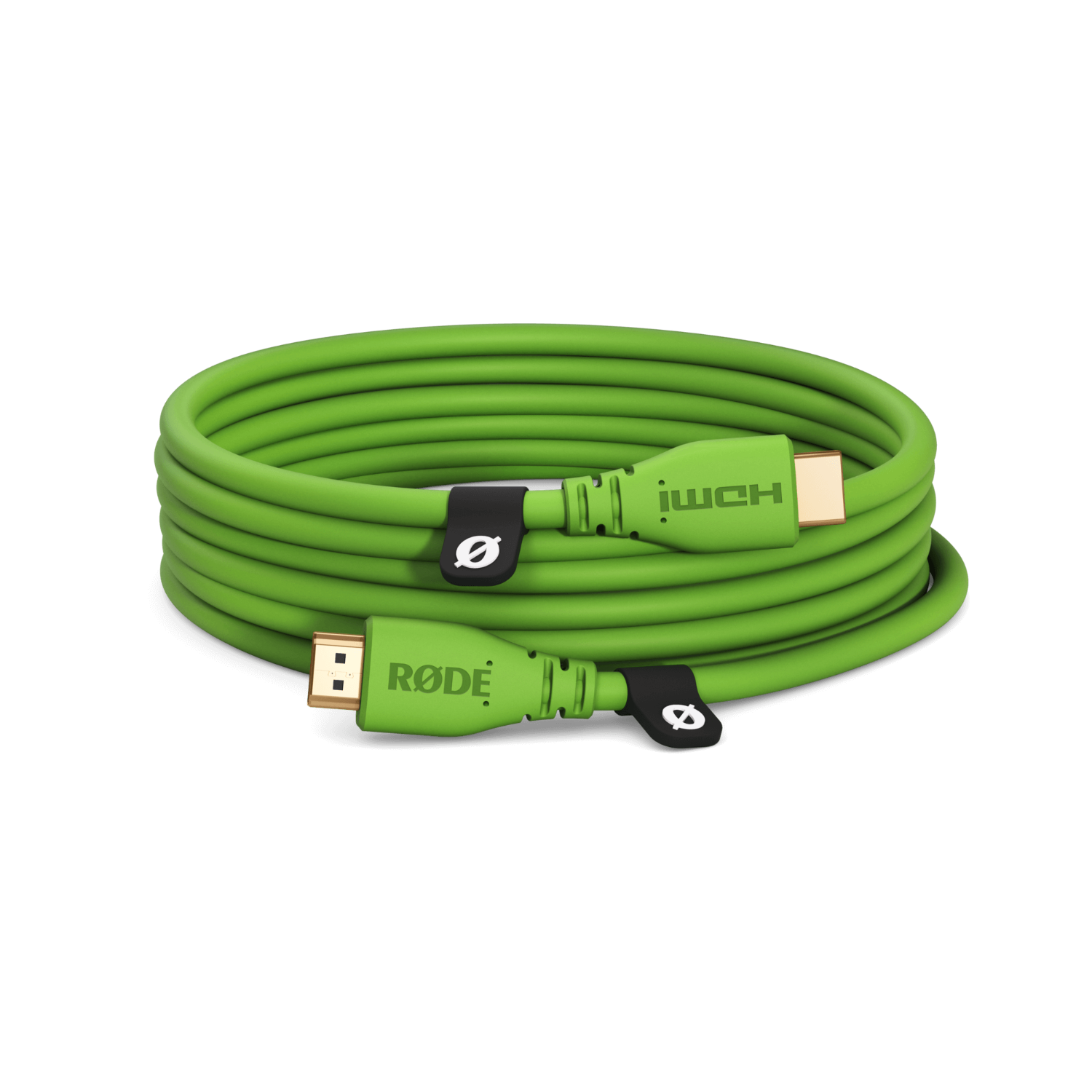 RØDE HDMI kabel 3 m, zelený – celkový pohled