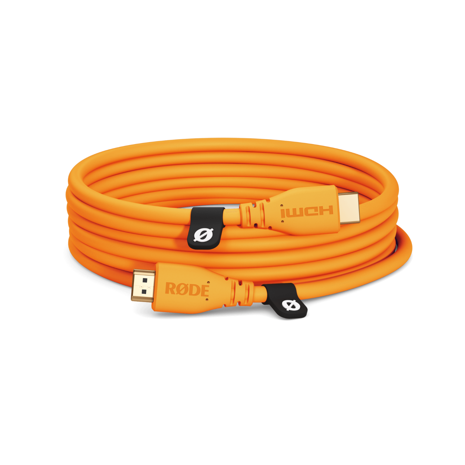 RØDE HDMI kabel 3 m, oranžový – celkový pohled