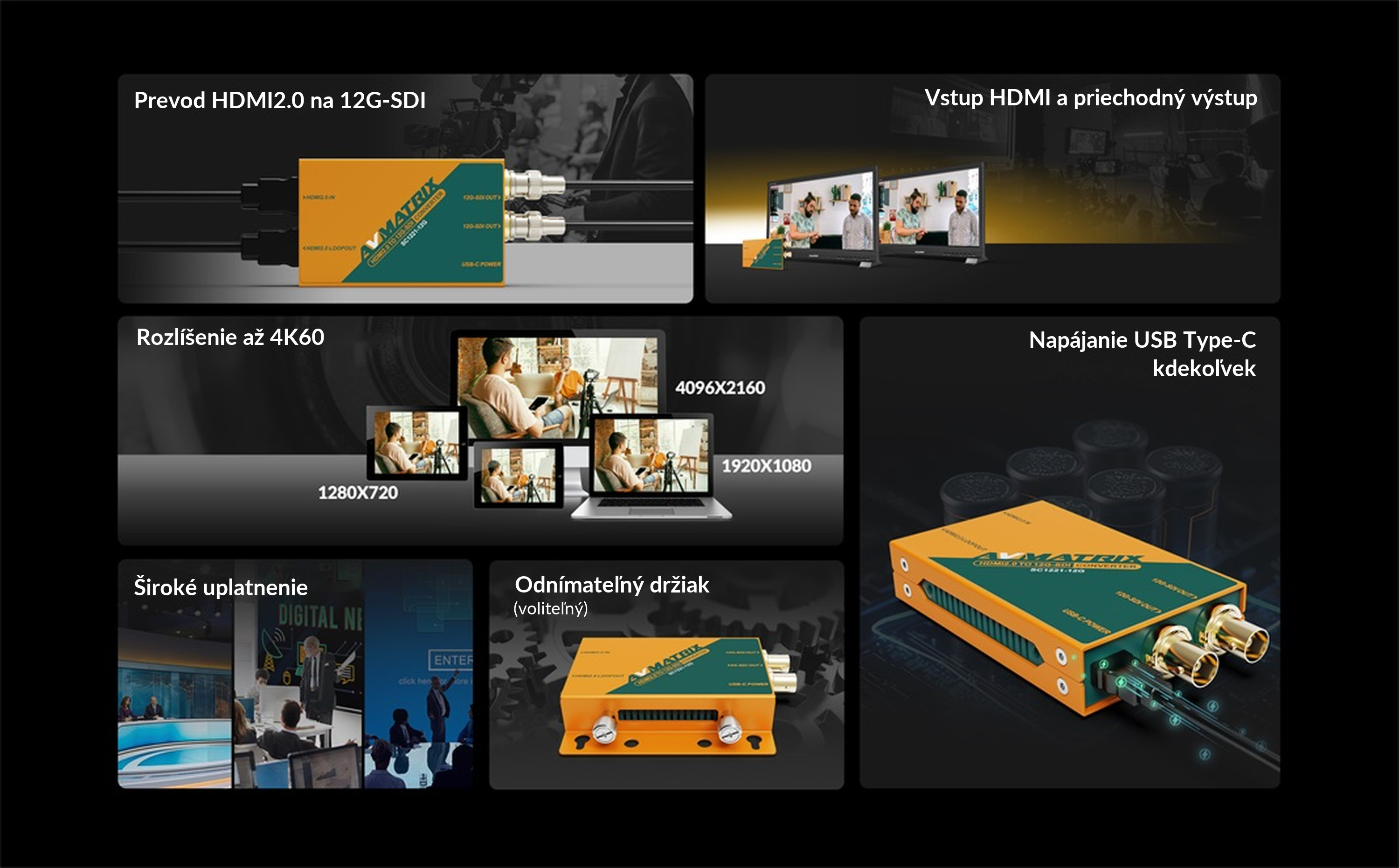 AVMATRIX SC1221-12G – infografika