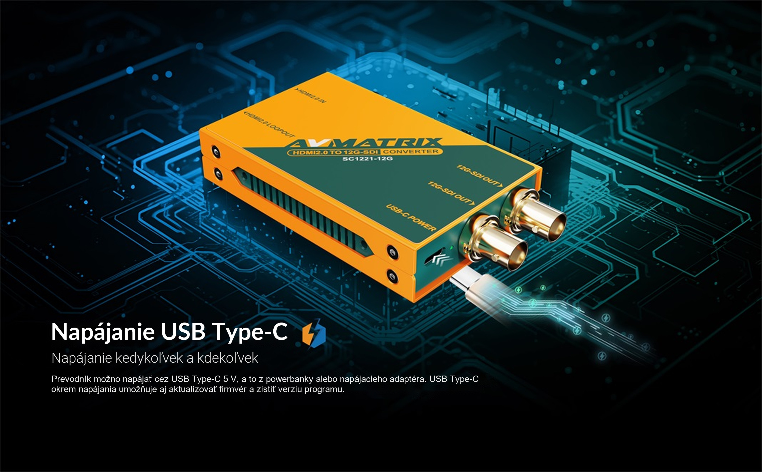 AVMATRIX SC1221-12G – infografika