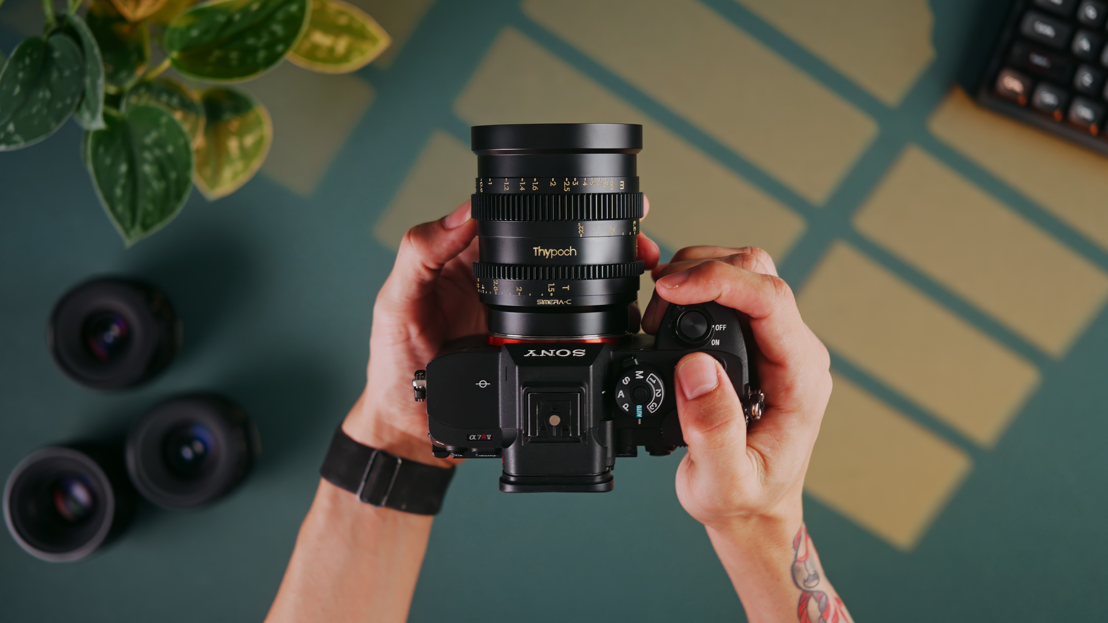 Oficiálny Simera-C E Mount na kamere Sony