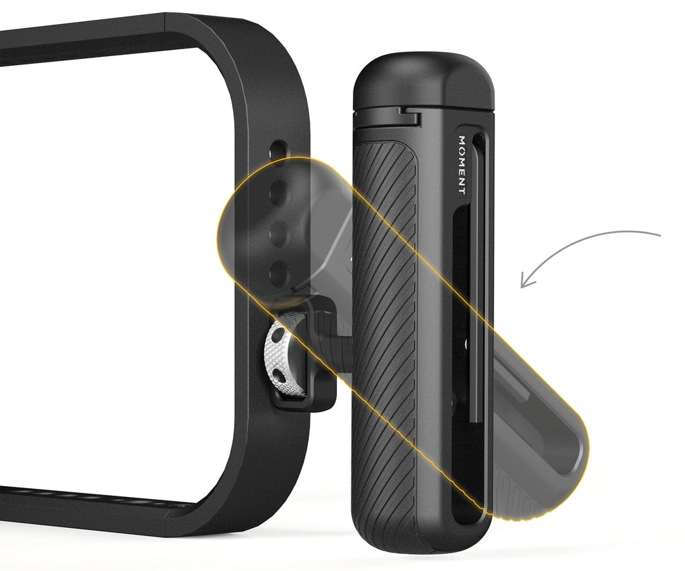 Moment Universal Mobile Grip s úchytom NATO a bezdrôtovou spúšťou – Otočná o 360°
