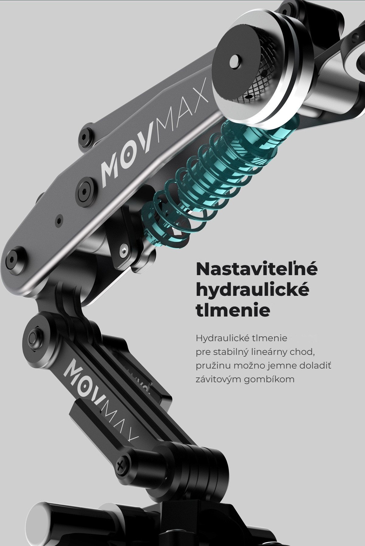 Nastaviteľné hydraulické tlmenie