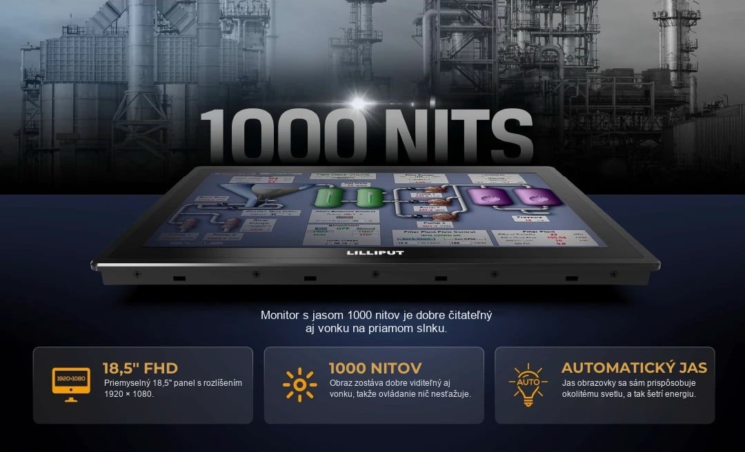 Lilliput TK-1850/T – infografika 1