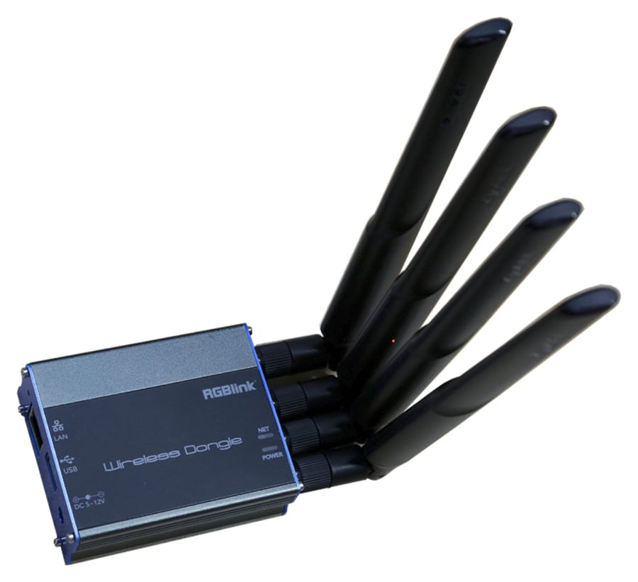 Bezdrôtový 5G dongle s portmi LAN a USB