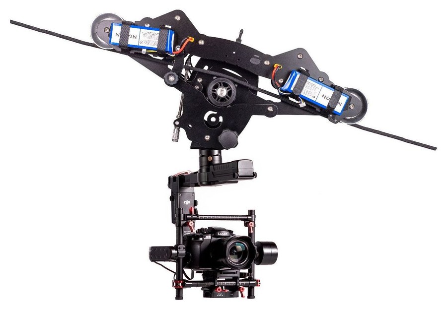Noxon High-Speed Cablecam – Práca v sklone