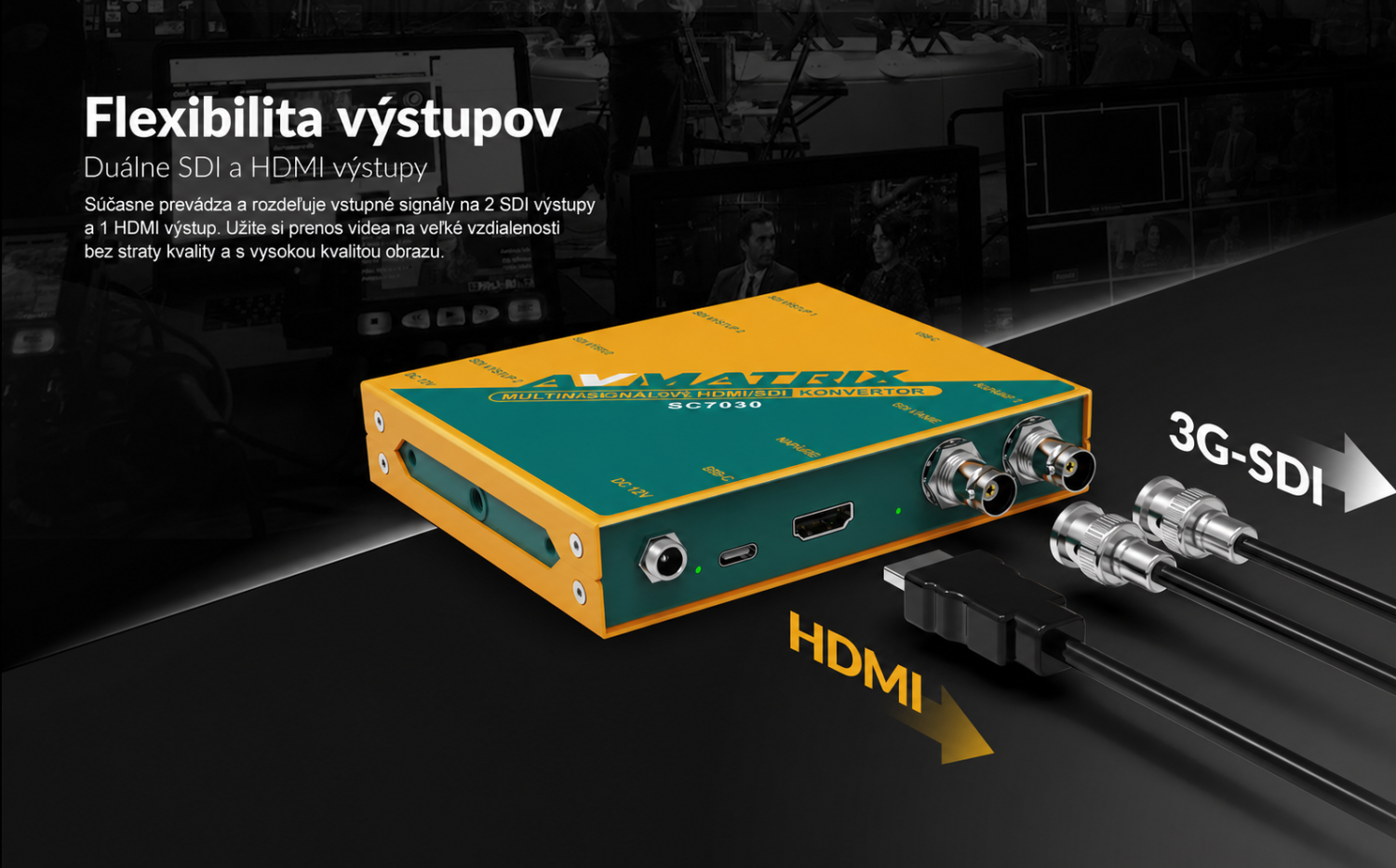 AVMATRIX SC7030 – infografika