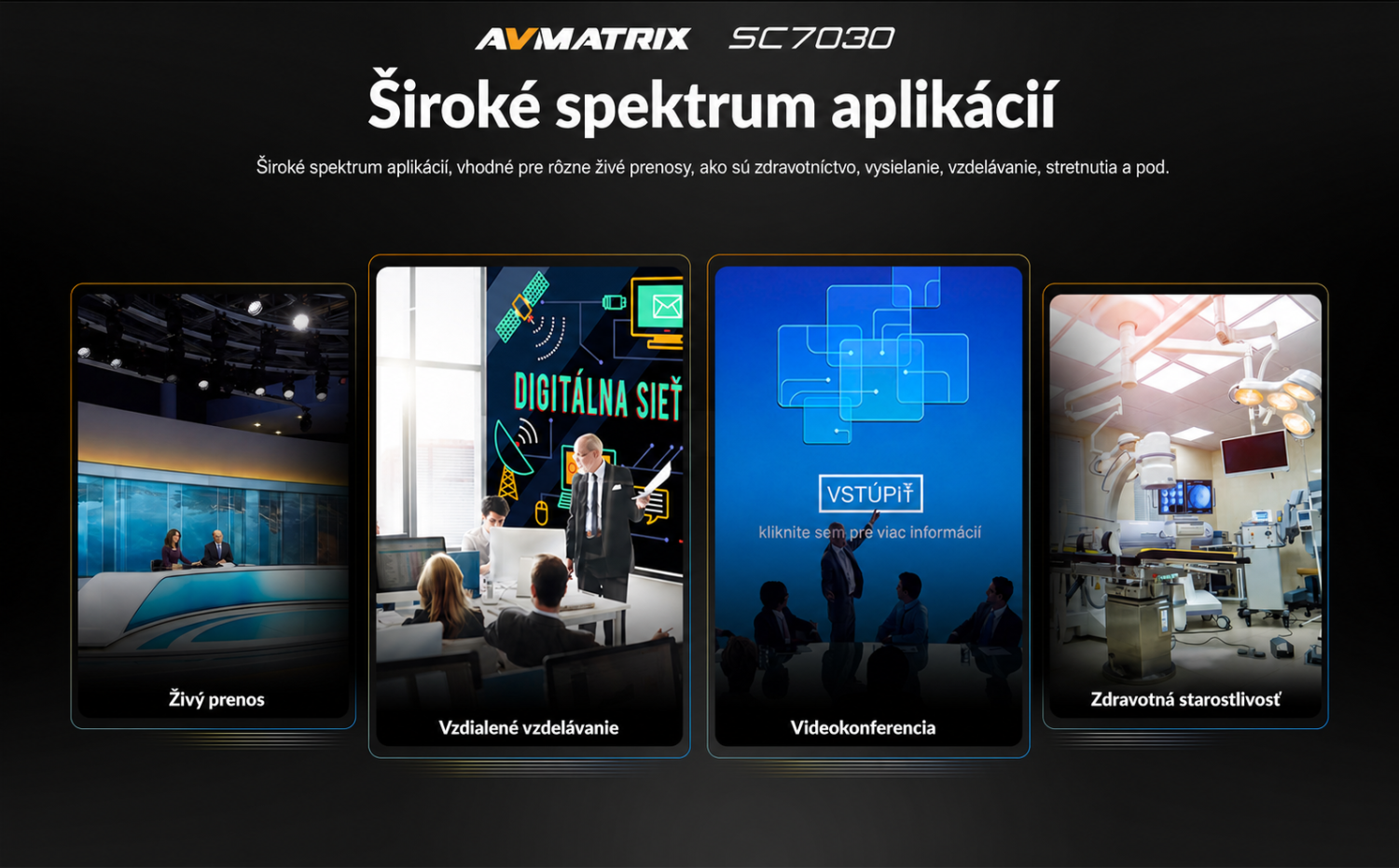 AVMATRIX SC7030 – infografika