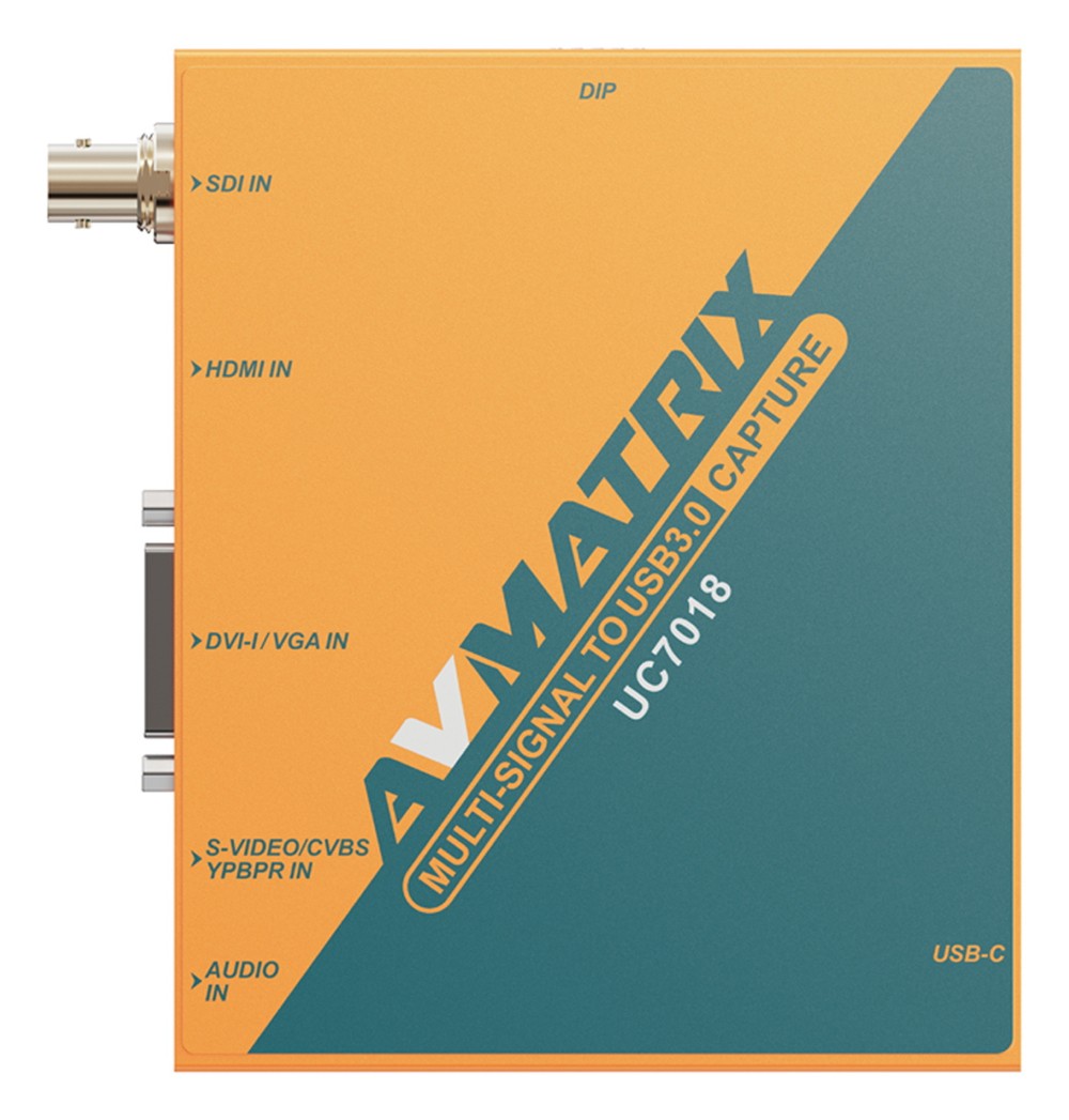 AVMATRIX UC7018 – Pohľad na zariadenie