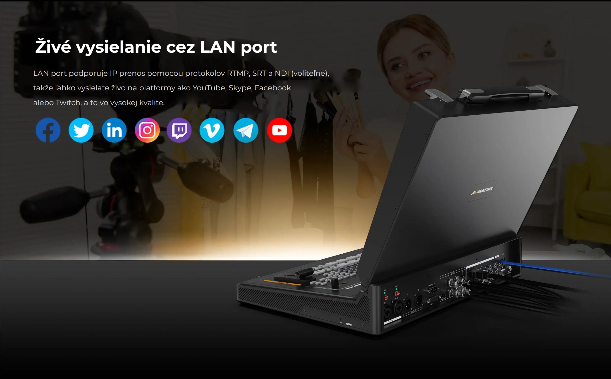 AVMATRIX Shark S8X Plus