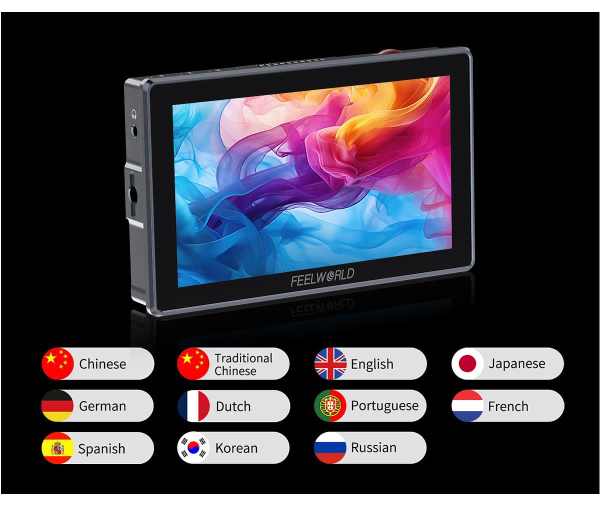 multiple language monitor