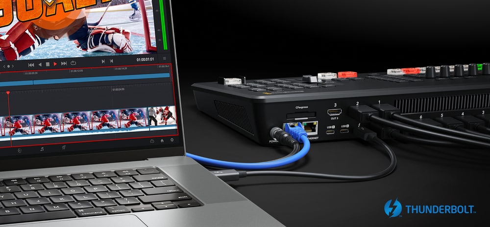 ATEM Mini Extreme ISO G2 – Thunderbolt na záznam aj prehrávanie