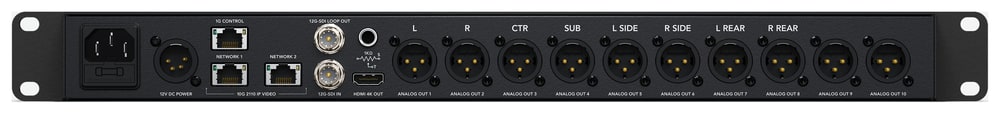 Blackmagic 2110 IP SDI to HDMI 12G-10 – Hybridná infraštruktúra SDI a IP