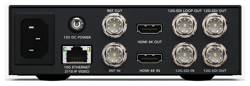 Blackmagic 2110 IP UpDownCross 12G – Prevod bez kompromisov v živom reťazci