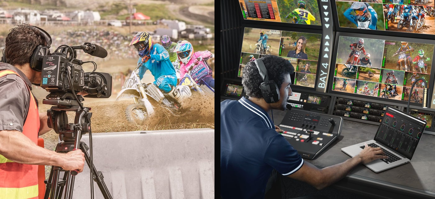 Blackmagic Streaming Encoder 4K – Ovládanie kamier, tally a talkback
