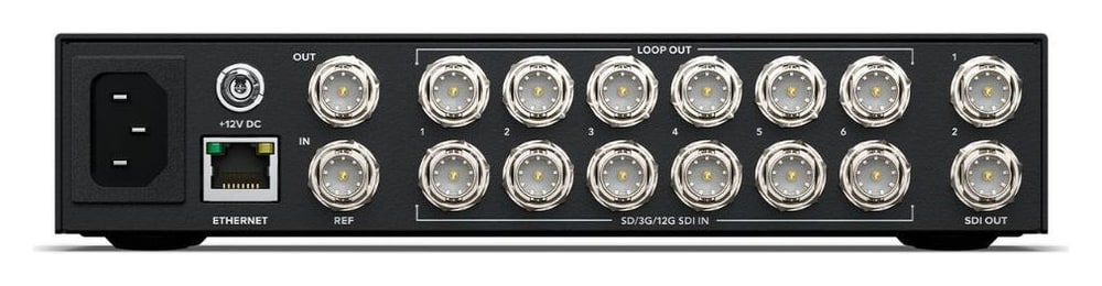 Blackmagic Videohub Mini 6x2 12G – Pokročilé 12G-SDI pre SD, HD aj Ultra HD