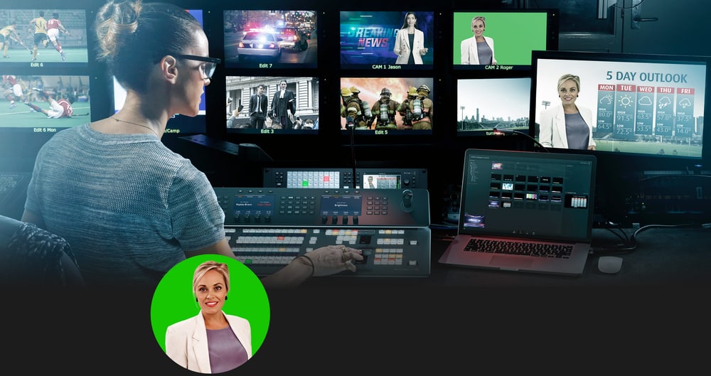 ATEM 4 M/E Constellation 4K Plus – ATEM Advanced Chroma Key