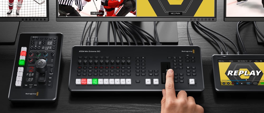 ATEM Micro Camera Panel – Kamery Blackmagic cez HDMI aj SDI