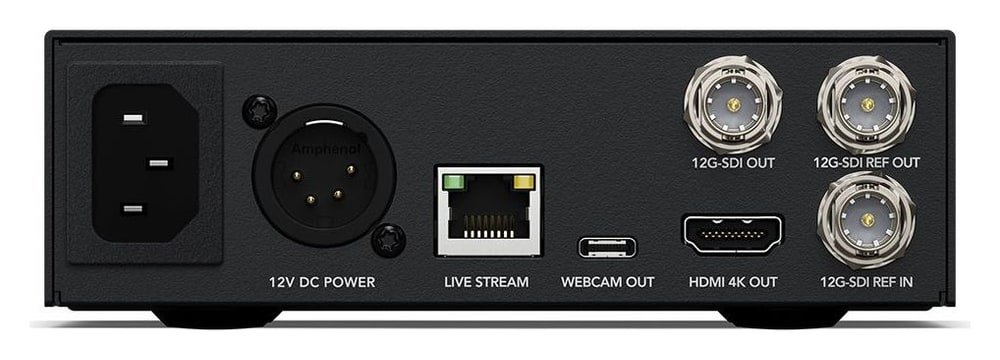 Blackmagic Streaming Decoder 4K – Napájanie a ovládanie