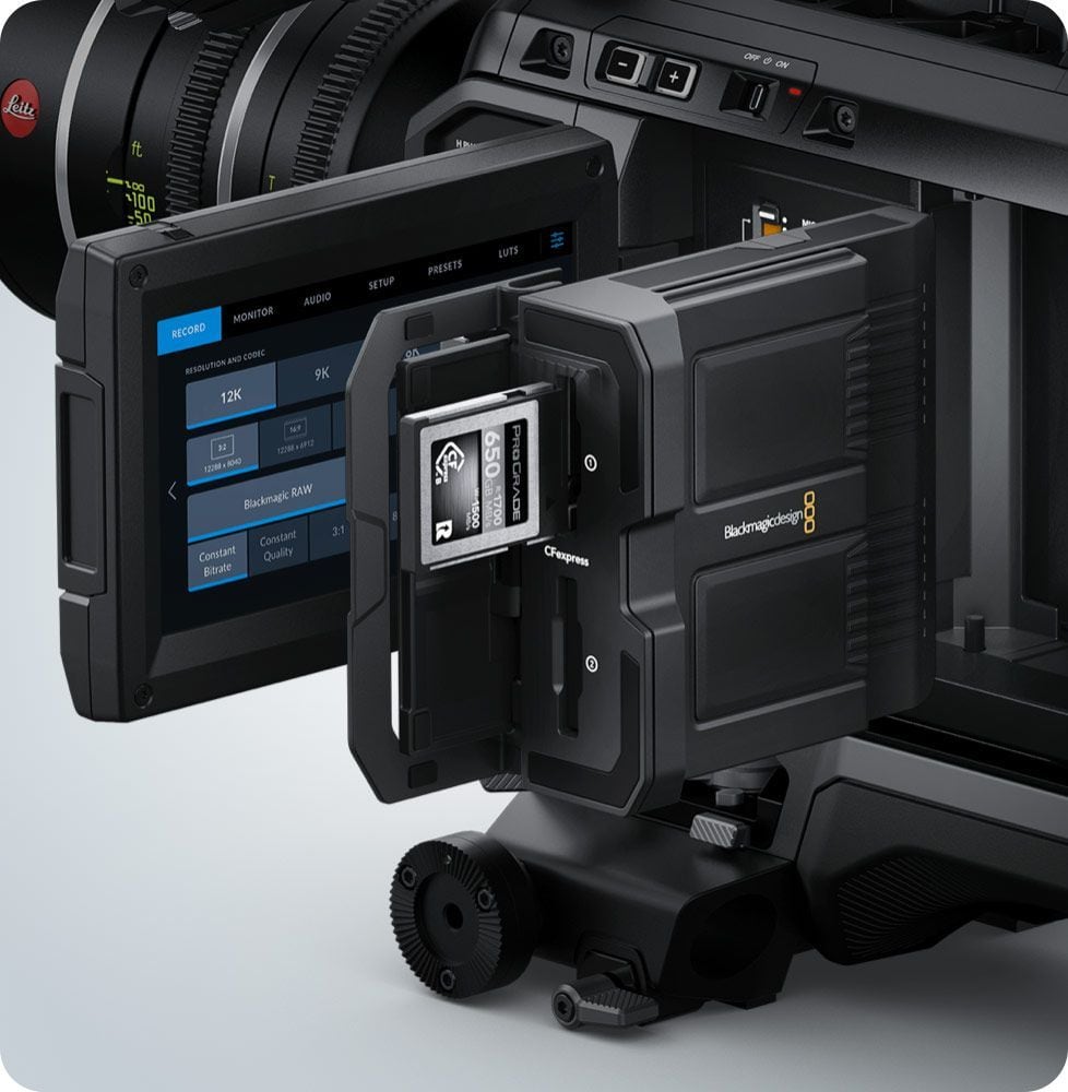 Blackmagic Design Media Module CF – Karty CFexpress namiesto 8TB modulu