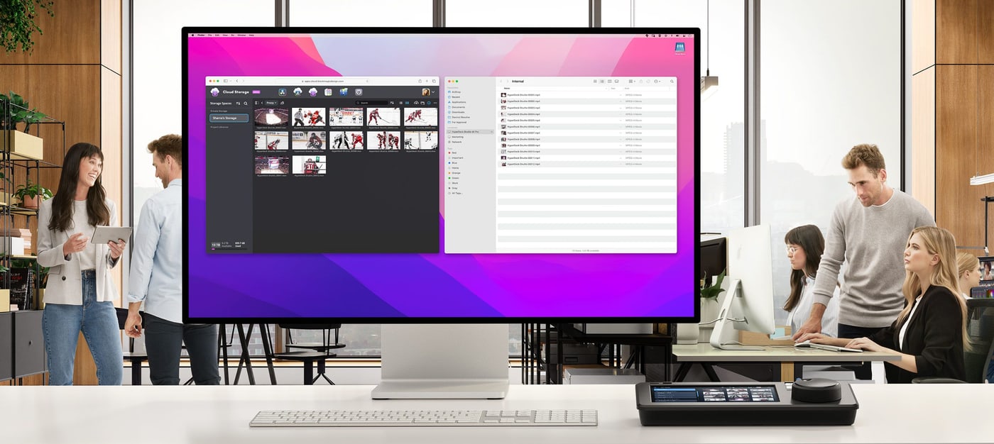 HyperDeck Shuttle 4K Pro 2TB – Blackmagic Cloud a proxy súbory