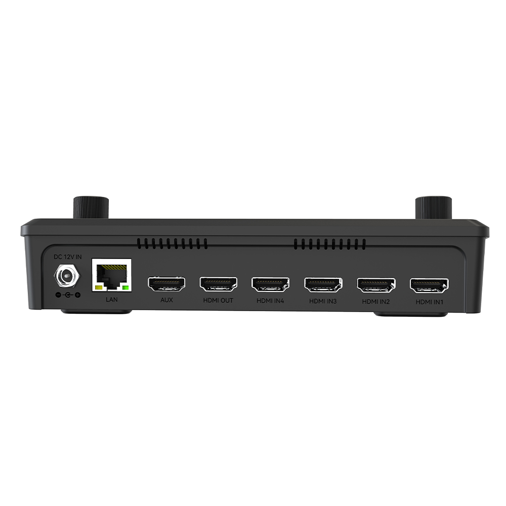 CineTreak Mixer Plus – zadné konektory