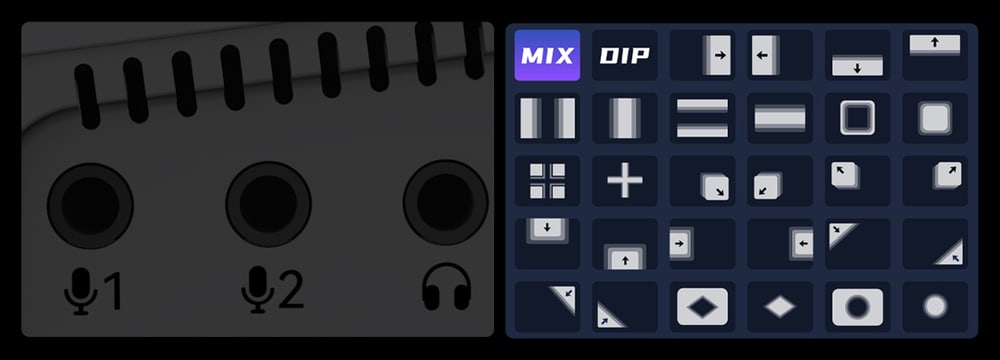 CineTreak Mixer Plus – Dva mikrofóny, slúchadlá a 30 prechodov