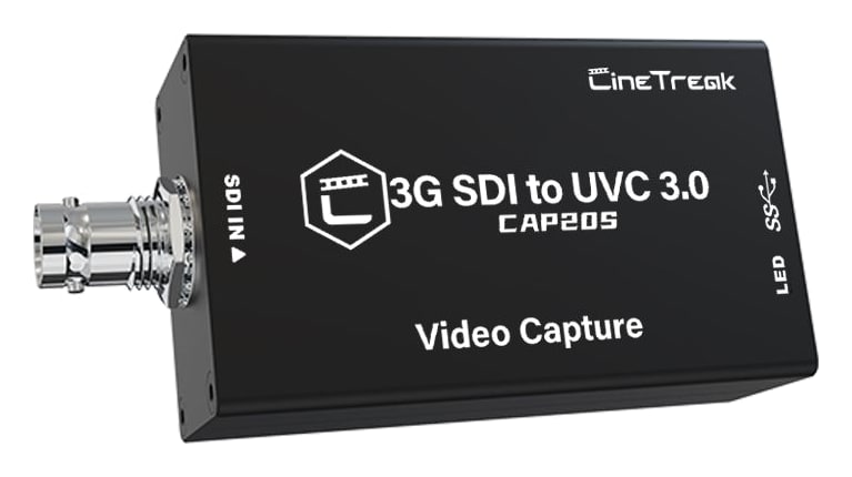 SDI na USB bez inštalácie ovládačov – 12-bitové spracovanie a vstavaná 3D LUT