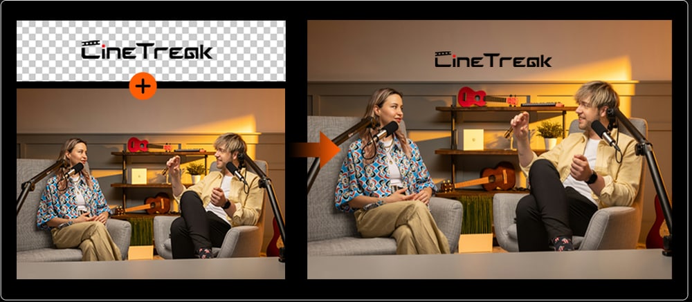 CineTreak Stream Master SDI – Kľúčovanie, titulky a logá