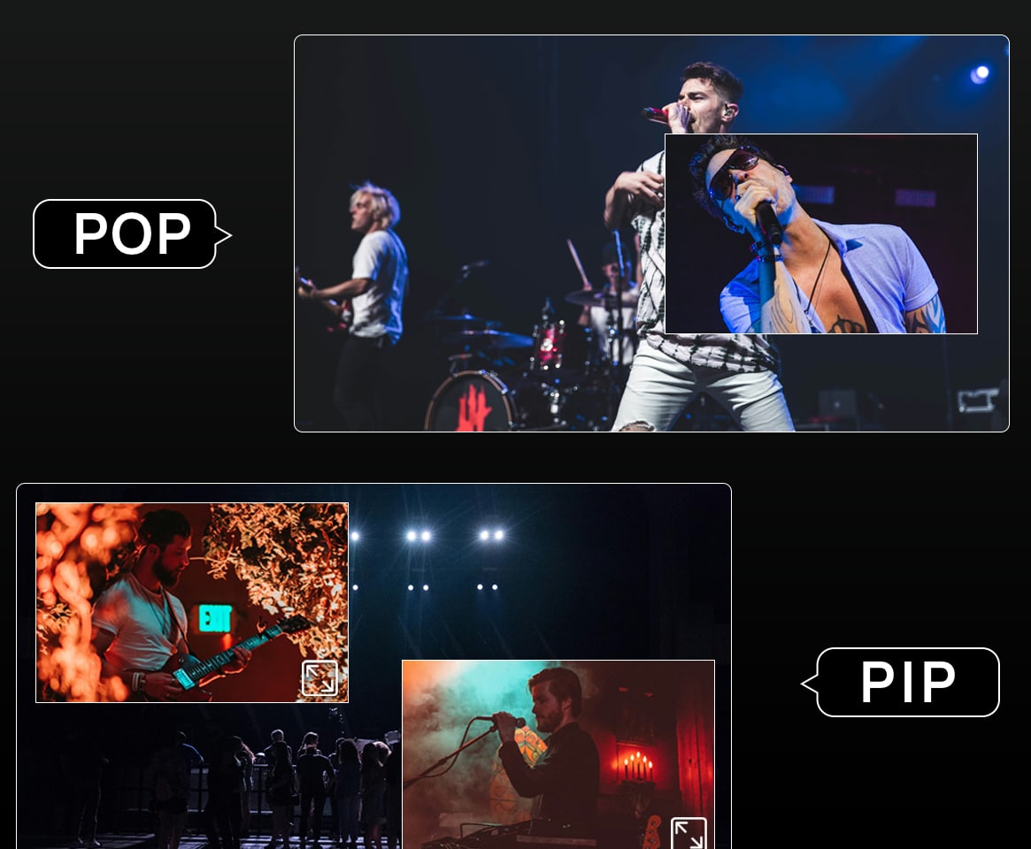 CineTreak Cinelive C2 – PIP a POP