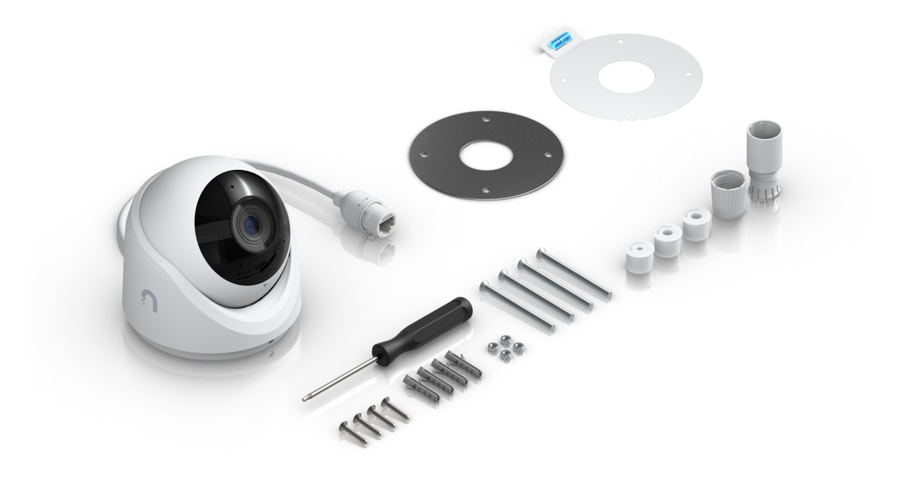 Ubiquiti UniFi Protect G6 Turret, biela