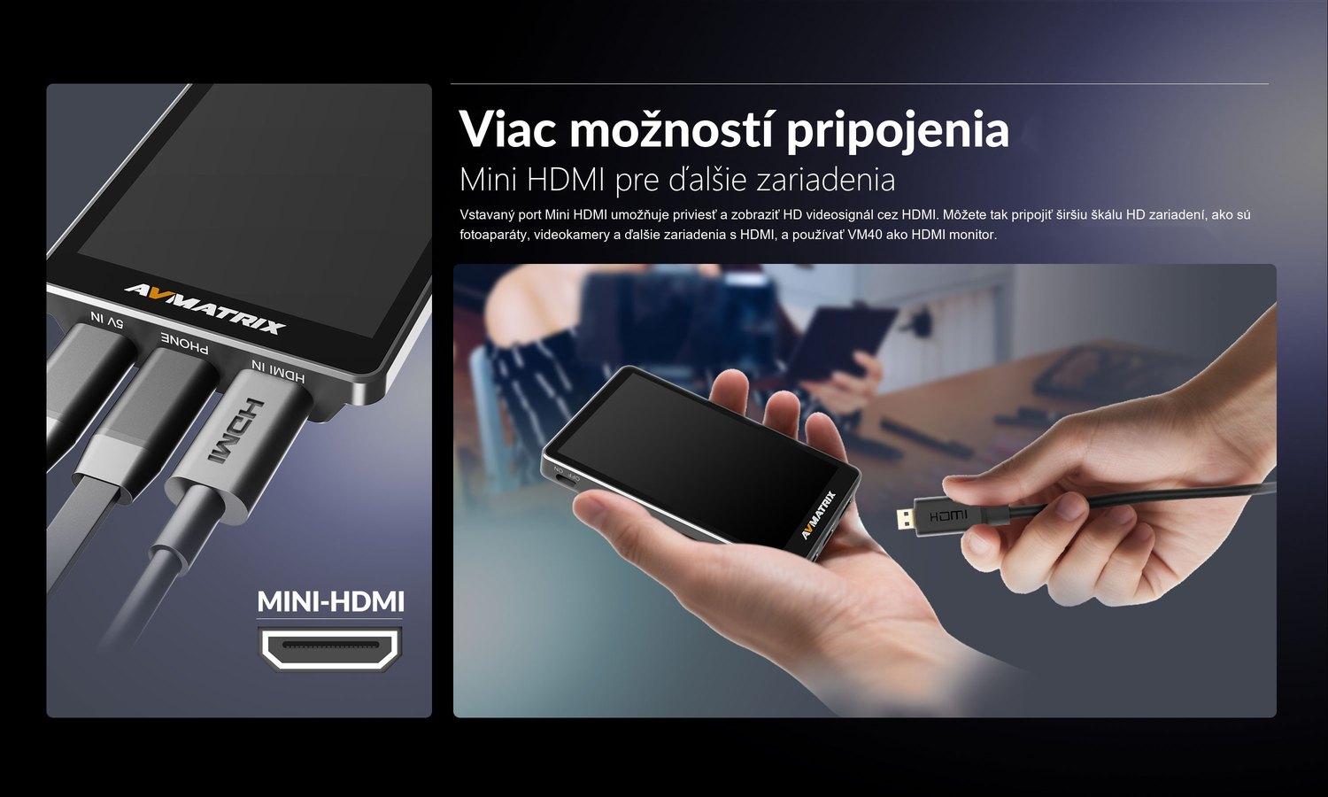 AVMATRIX VM40 – infografika 6