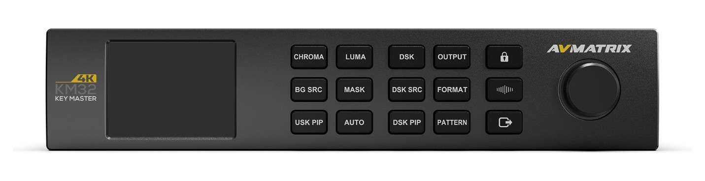 AVMATRIX KM32-4K – Ovládanie