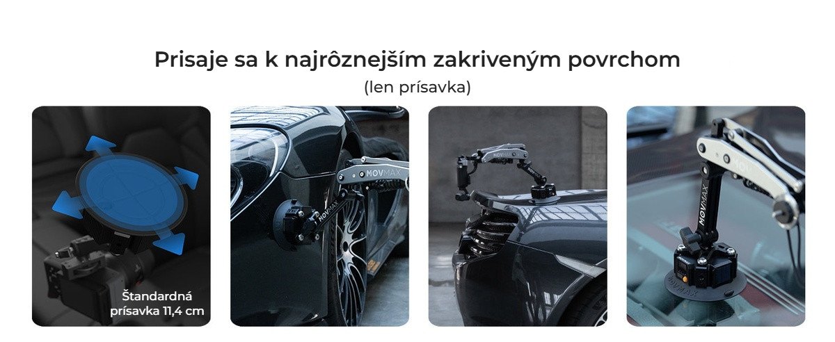 Drží aj na zakrivených plochách