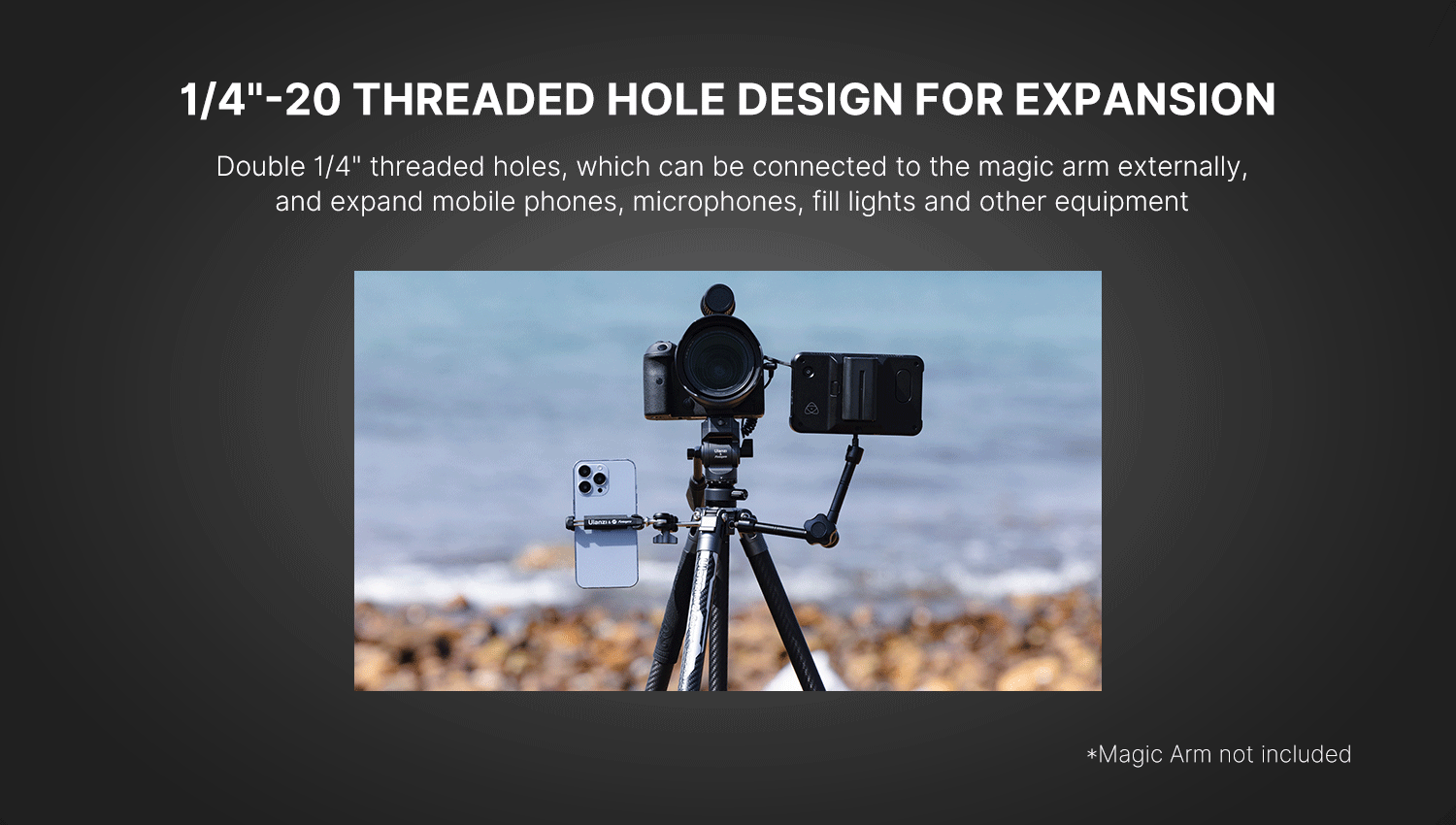 Ulanzi F38 Quick Release Video Travel Tripod 3318