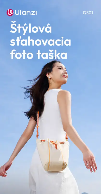 Ulanzi DS01 stylová stahovací foto taška