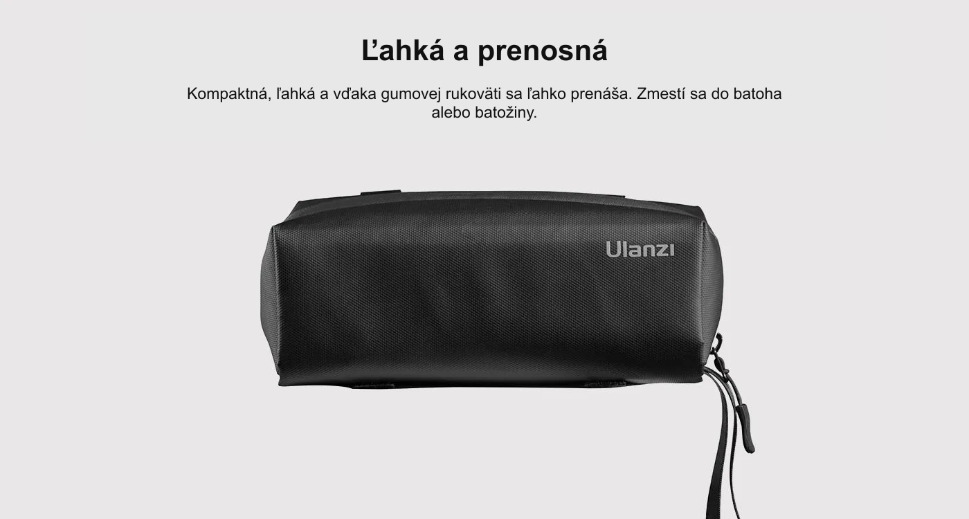 Ľahká a prenosná