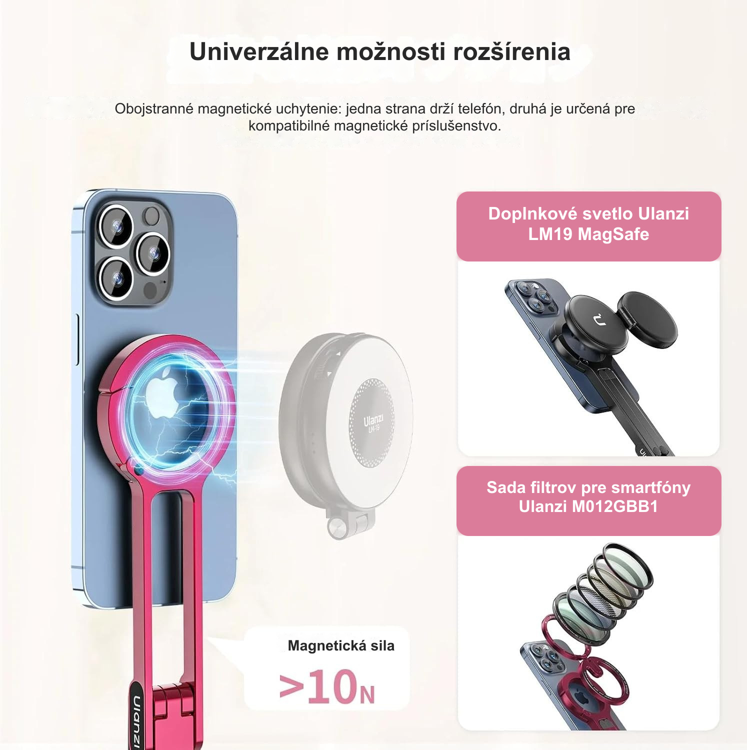 Univerzálne možnosti rozšírenia
