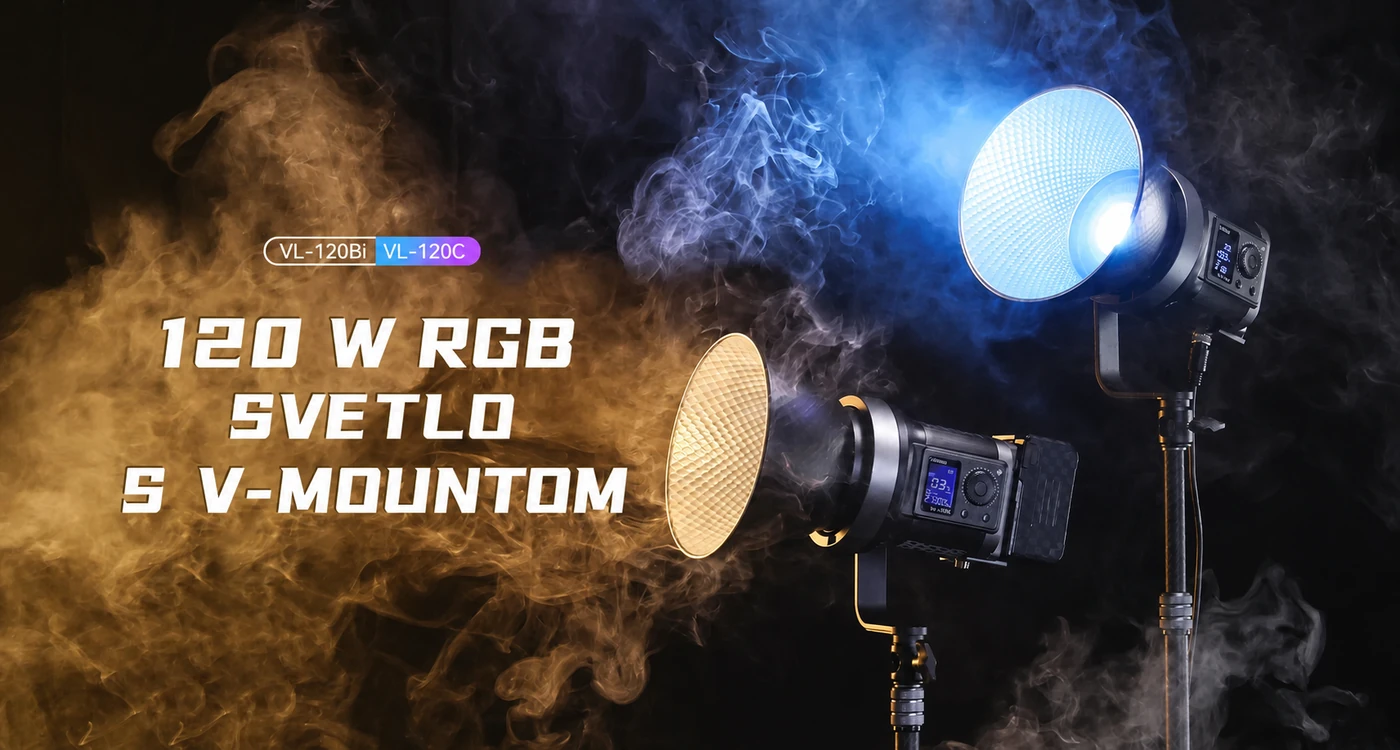 Ulanzi VL-120C 120W RGB V-Mount videosvětlo