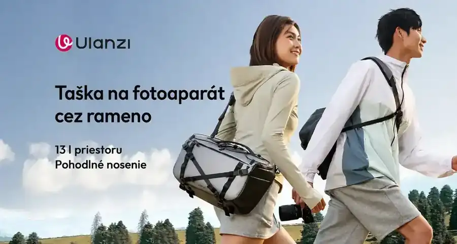 Ulanzi SU02 – 13litrová brašna na fotoaparát přes rameno