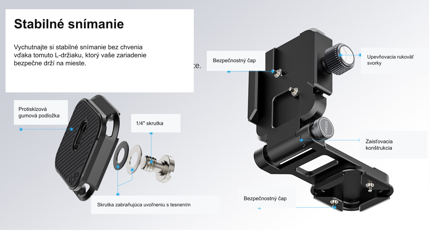 Stabilné snímanie